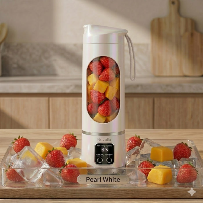 Nuvella Blend On The Go – Portable, USB-Rechargeable Electric Blender