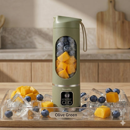 Nuvella Blend On The Go – Portable, USB-Rechargeable Electric Blender