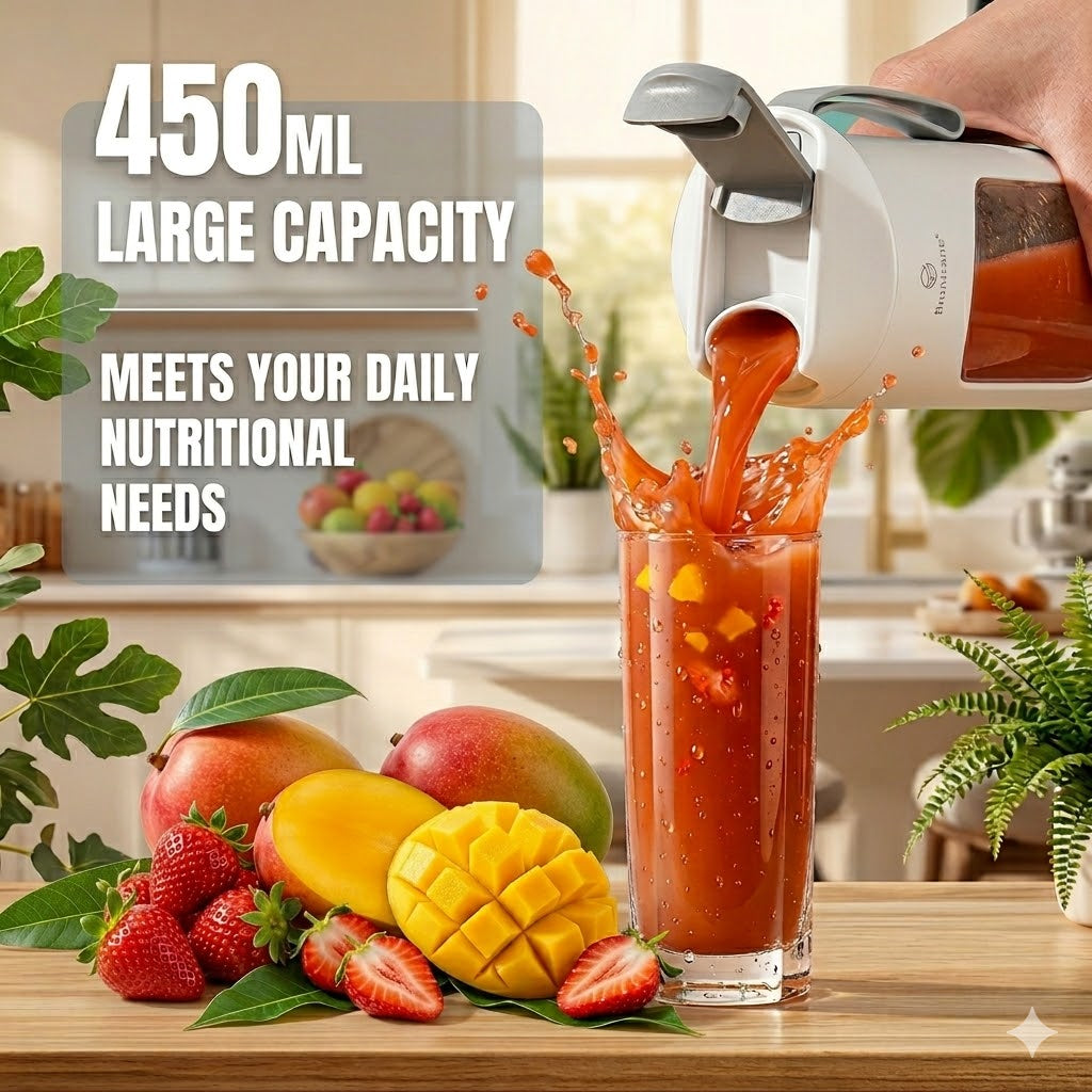 Nuvella Blend On The Go – Portable, USB-Rechargeable Electric Blender